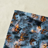 Night Before Christmas - Twilight Serenity ビーチタオル (インサイチュ)