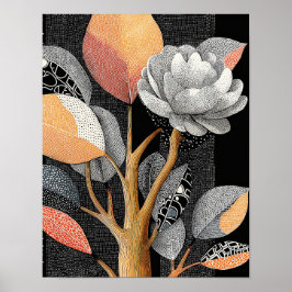 Night Bloom #13 - 4X5 デジタルダウンロード ポスター