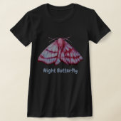Night Butterfly shirt Tシャツ (レイダウン)