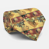 Night Cafe, Place Lamartine by Vincent van Gogh ネクタイ (ロール)