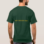 NIGHT CASTLE CRESCENT MOON Tシャツ (裏面)