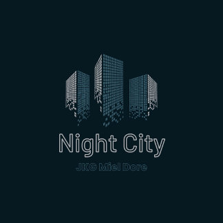 Night City JKG Miel Doré Tシャツ