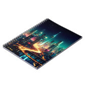 Night Cityscape Notebook ノートブック (左側)