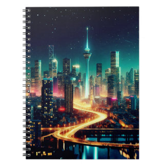 Night Cityscape Notebook ノートブック