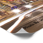 Night Color Broad St、撮影：Joe Dantone ポスター (角)