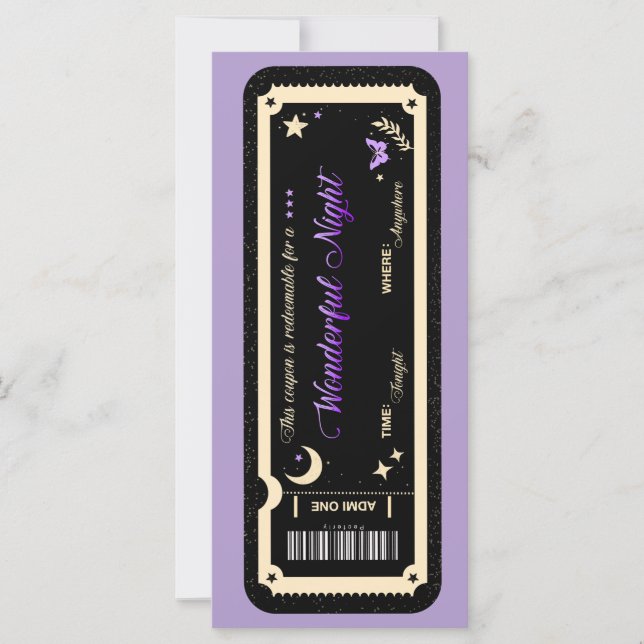  Night coupon (正面)