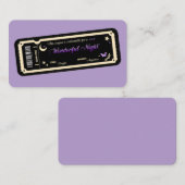 Night coupon 名刺 (正面/裏面)