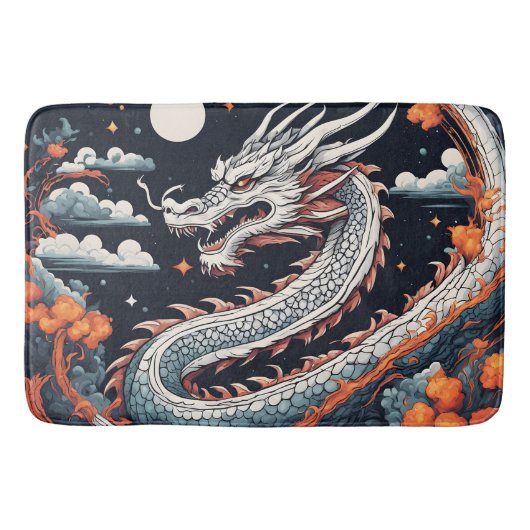 night dragon bath mat バスマット (正面)