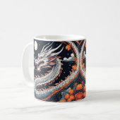 night dragon coffee mug コーヒーマグカップ (正面左)