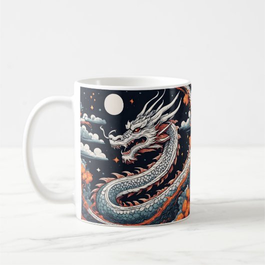 night dragon coffee mug コーヒーマグカップ (左)