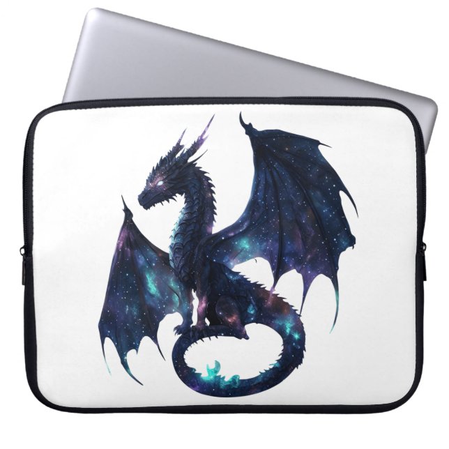 Night dragon - laptop sleeve ラップトップスリーブ (正面)