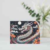 night dragon postcard ポストカード (スタンド正面)