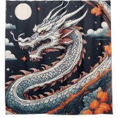 night dragon shower curtain シャワーカーテン (正面)