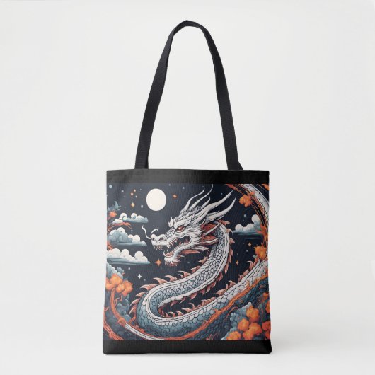 night dragon tote bag トートバッグ (正面)