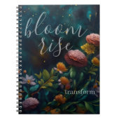 Night Garden Celestial Manifest and Grow ノートブック (正面)