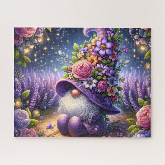 Night Garden Gnome ジグソーパズル (横)