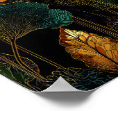 Night Garden on Venus #6 - 4x5 Digital Download ポスター (角)