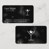 Night Glow Martiniロゴ 名刺 (正面/裏面)