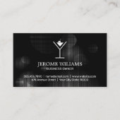 Night Glow Martiniロゴ 名刺 (正面)