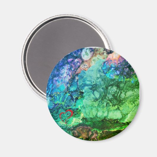 Night Greenleafのカラー マグネット (正面/裏面)