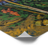 Night in Haifa, Cityscape 絵画 Landscape's Art ポスター (角)