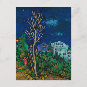 Night in Haifa, Cityscape 絵画 Landscape's Art ポストカード