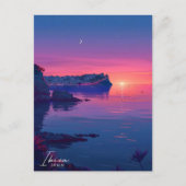 Night in Ibizaスペイン旅行 ポストカード (正面)