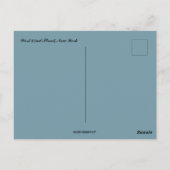 Night in New Yorkポストカード ポストカード (裏面)