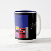 Night in the City: ツートーンマグカップ (正面右)