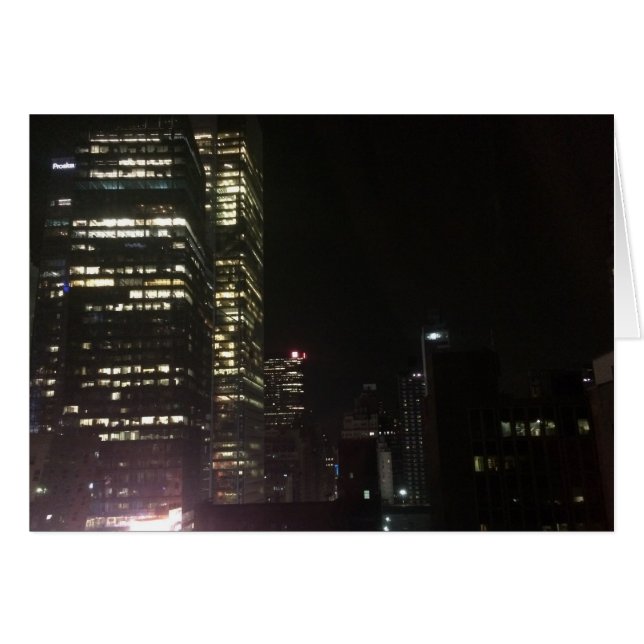 Night in the City, card (正面横)