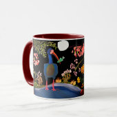 Night in the lagoon  マグカップ (正面左)