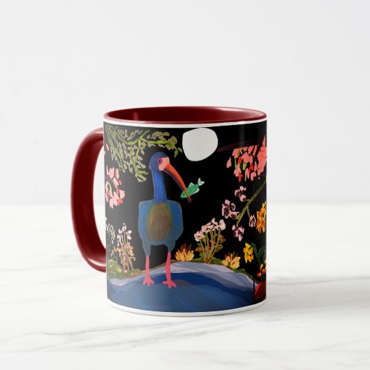 Night in the lagoon マグカップ (正面左)