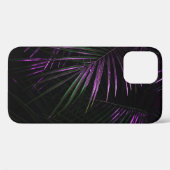 Night in tropical rainforest. Palm leaves jungle p Case-Mate iPhoneケース (裏面 (横))