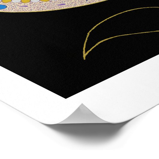 "Night Journey" -プリント ポスター (角)