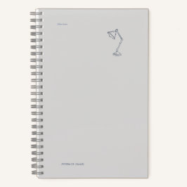 Night Lamp-Midnight Cartographer ノートブック