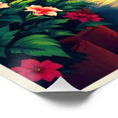 Night Life in Vintage Havana Poster. ポスター (コーナー)