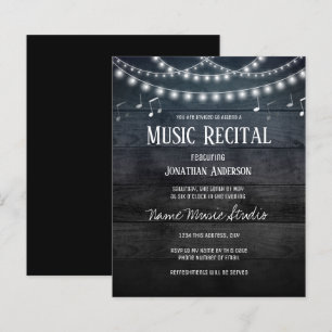 Night Lights 素朴 Music Recital Budget