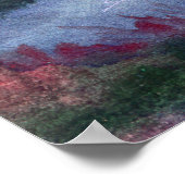 NIGHT LOG CABIN by SHARON SHARPE ポスター (角)