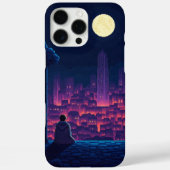 Night moon iphone cover Case-Mate iPhoneケース (裏面)