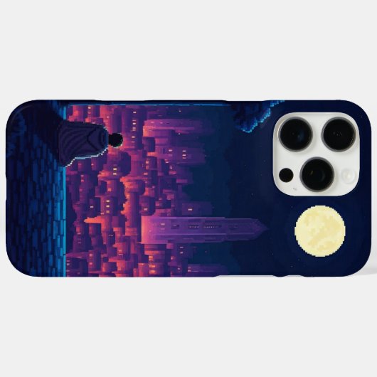 Night moon iphone cover Case-Mate iPhoneケース (裏面 (横))