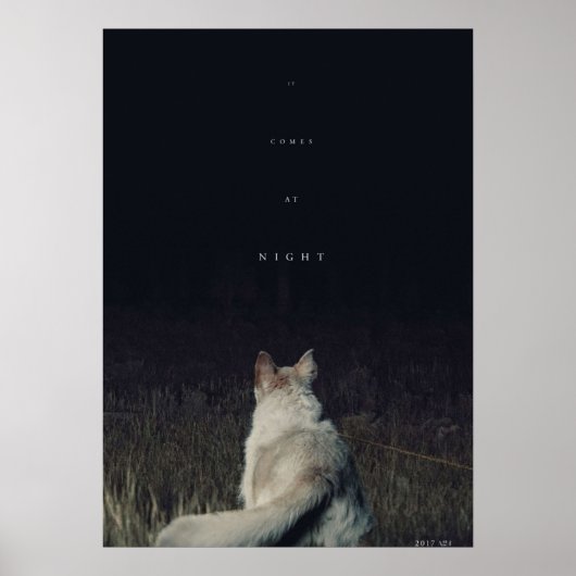 Night Movie来グラフィック ポスター (正面)