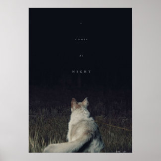 Night Movie来グラフィック ポスター