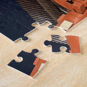 Night of Kaminarimon in Tokyo Japan ジグソーパズル (側面)