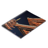 Night of Kaminarimon in Tokyo Japan ノートブック (左側)