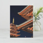 Night of Kaminarimon in Tokyo Japan 招待状 (スタンド正面)