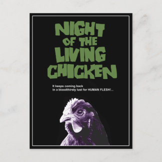 NIGHT Of The LIVING CHICKEN ポストカード