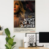 Night of the Slasher Poster (27 x 40) ポスター (ホームオフィス)