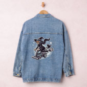 Night of the Turbo Witch：ハロウィーンのテクイテラス！ デニムジャケット (ハンガー)