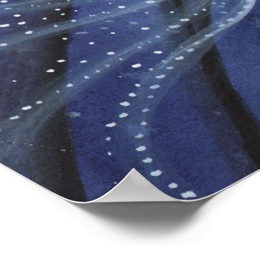 Night of the Wolfファンタジーアートポスター ポスター (角)