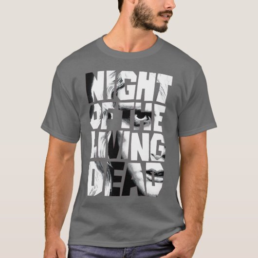 Night Ofhe Living Dead funny boy Tシャツ (正面)